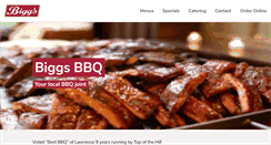 Desktop Screenshot of biggsribs.com